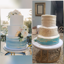 My sisters wedding cake