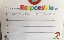My son brought this home from kindergarten