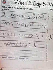 My son might be slacker but he also might be a genius