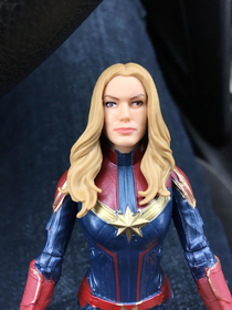 My sons new captain marvel toyshe had a lot of territory to look after