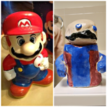 My Super Mario cookie jar masterpiece 