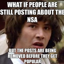 My theory behind the lack of NSA content