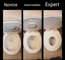 My toilet has  levels