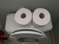 my toilet has SEEN THINGS