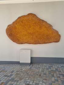 My town put up a kg fish fillet as an art piece