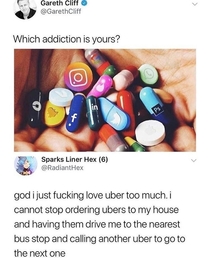 My Uber addiction