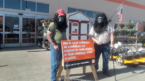My Uncle and Granddad at Home Depot