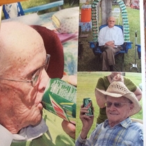 My uncle is convinced Mountain Dew made him live to be  Here he is at his th birthday party like a badass