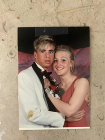 My uncles prom picture from the s is one of the funniest photos Ive seen