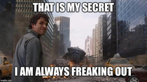 My wife asked me why I am not freaking out that our first baby is a week away