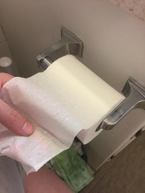 My wife bought toilet paper for the first timeone plyI live with a monster