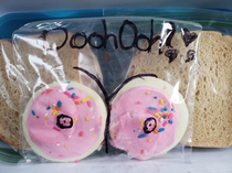 My wife decided to surprise me with cookies in my lunch box this morning
