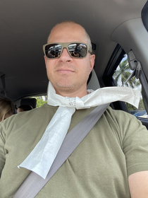 My wife got me a one-item scarf at CVS