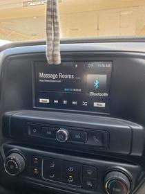 My wife is inside the bank her phone is still connected to the car bluetooth We havent had sex in at least a week