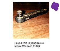 My wife just sent me this I havent responded yet