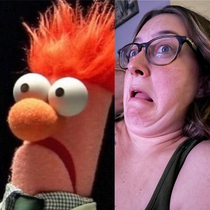 My wife made a face and I knew Id seen it somewhere before