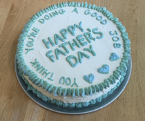 My wife made me a fathers day cake
