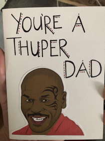 My wife makes the best cards