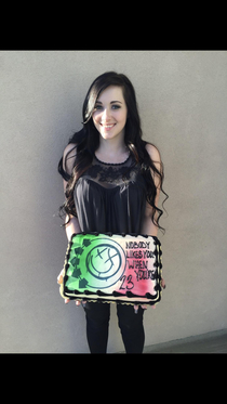 My wife on her rd birthday