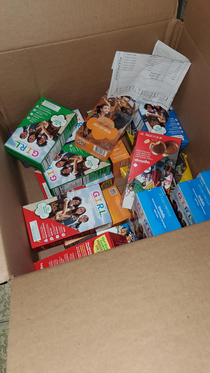 My wife recently discovered that you can order Girl Scout Cookies online