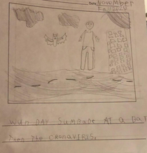 My wife teaches st grade She asked her students to write about their school year so far