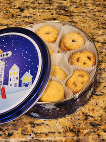 My wife thought she was sneaky hiding cookies in the sewing kit