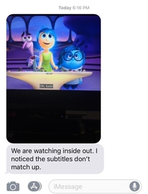 My wife turned on a movie for our toddler A few minutes later I got this text