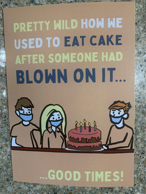 My wifes Birthday card makes a pretty good point