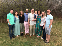 My wifes family likes to take a photo together on Easter I like to provide some minor alterations
