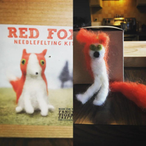 My wifes felting project