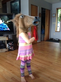 My  year old cousin just randomly walked into the living room like this