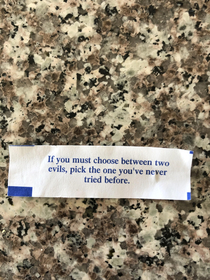 My  year olds fortune doesnt fuck around