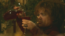 My younger cousins reaction when he was allowed to have wine at dinner for the first time