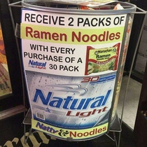 Natty amp noodles This is what rock bottom looks like