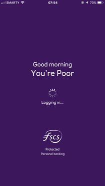 NatWest knows exactly how to ruin my morning
