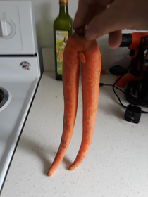 Naughty carrot