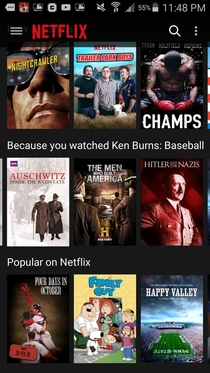 Netflix REALLY hates Baseball