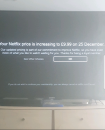 Netflix you are really treating me to a great Xmas present