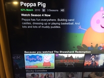 Netflixs recommendation minions must be having some time off