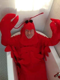 Never forget Patrick Stewart dressed as a lobster