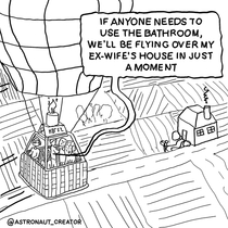 Never marry a hot air balloon pilot