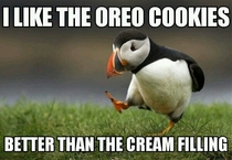 Never met anyone who also dislikes the cream filling