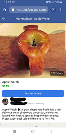New Apple Watch from Fiji