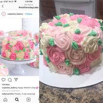 New baker here -Mothers day cake