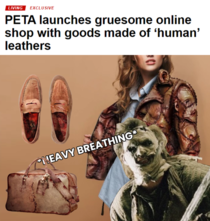 New PETA merch