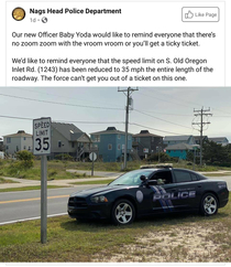 NHPD trying real hard to be cool