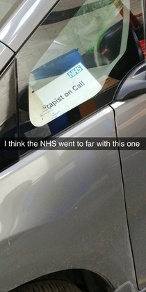 NHS have no chill