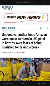 Nice ad placement Amazon