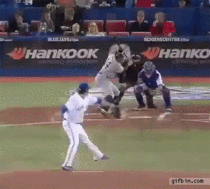 Nice catch by the pitcher