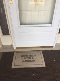 Nice doormat